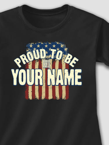 Proud To Be : Adult Ladies Fitted T-Shirt