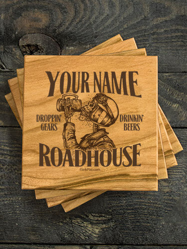 Roadhouse : Coasters - Engraved