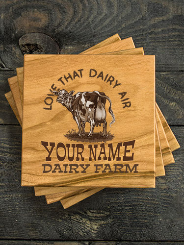 Dairy Air : Coasters - Engraved