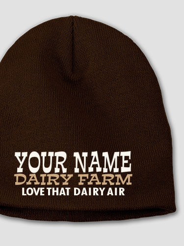 Dairy Air : Embroidered Beanies