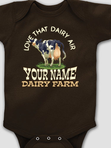 Dairy Air : Printed Baby Bodysuits