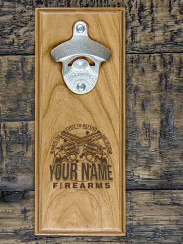 Firearms : Bottle Openers - Engraved