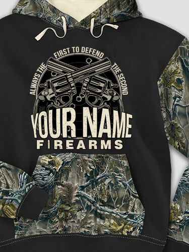 Firearms : Printed 2-Tone Camo Hoodies