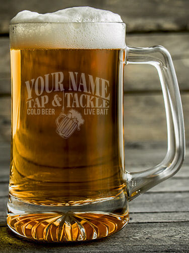 Tap and Tackle : Beer Mugs - Engraved