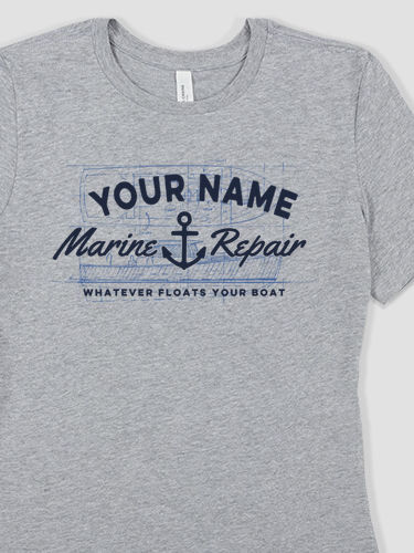 Marine Repair : Premium Ladies T-Shirts