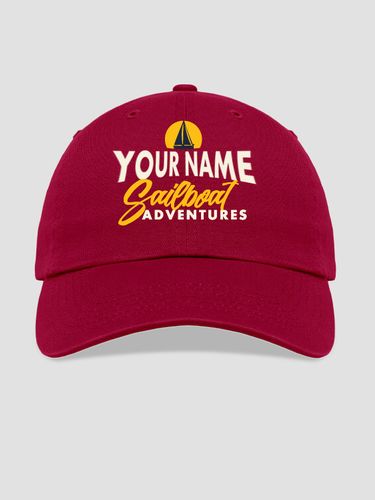 Sailboat Adventures : Embroidered Baseball Hats