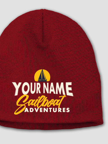 Sailboat Adventures : Embroidered Beanies