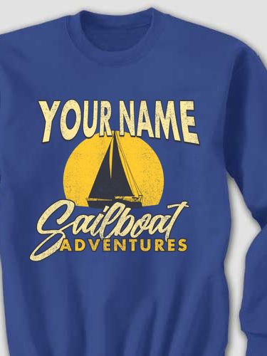 Sailboat Adventures : Printed Sweatshirts