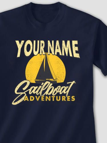 Sailboat Adventures : Printed T-Shirts