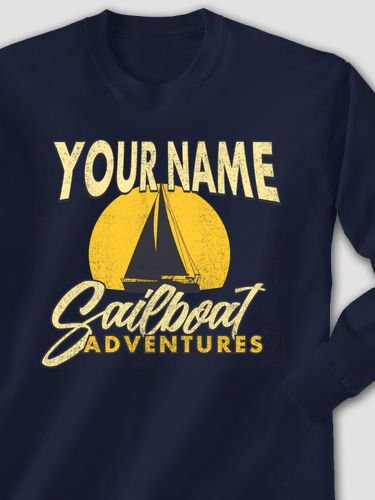 Sailboat Adventures : Printed Long Sleeves