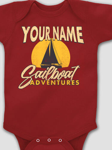 Sailboat Adventures : Printed Baby Bodysuits