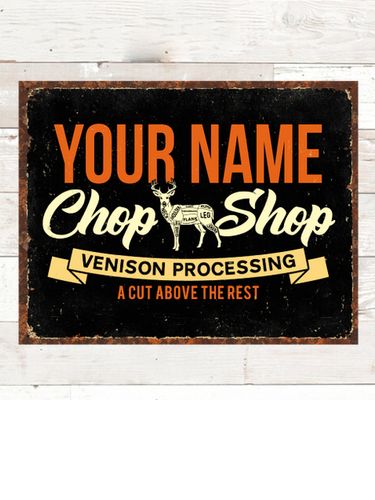 Chop Shop : Tin Signs
