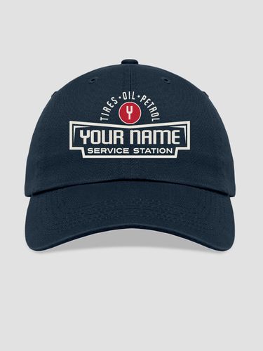 Service Station : Embroidered Baseball Hats