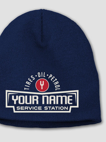Service Station : Embroidered Beanies