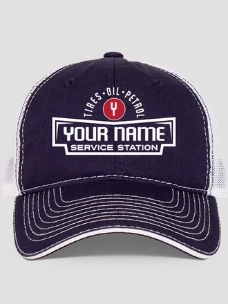 Service Station : Embroidered Trucker Hats
