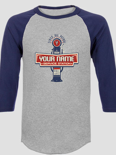 Service Station : Printed Raglan Shirts