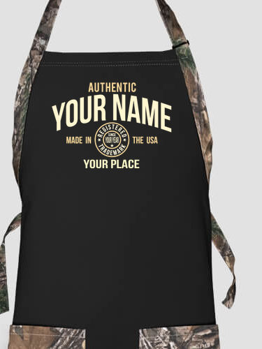 Authentic Brand : Printed 2-Tone Aprons