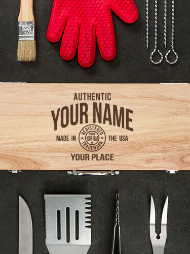 Authentic Brand : 10 Piece BBQ Set