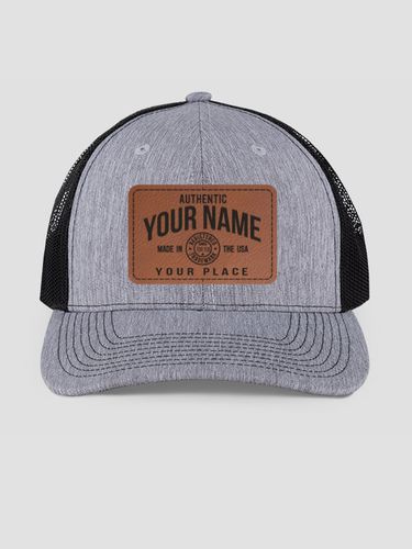 Authentic Brand : Structured Trucker Hats with Patch