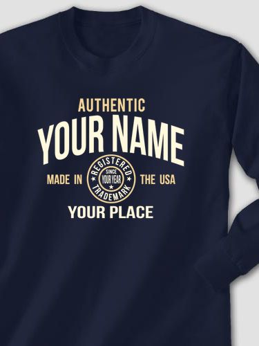 Authentic Brand : Printed Long Sleeves