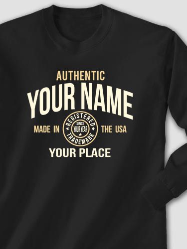 Authentic Brand : Printed Long Sleeves