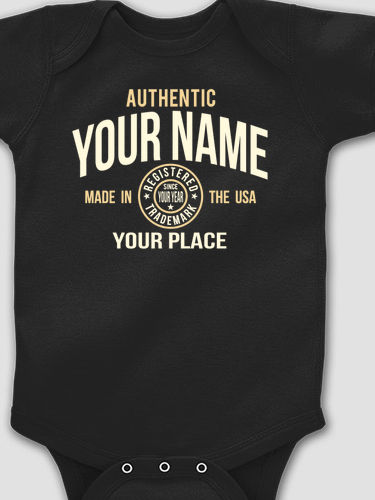 Authentic Brand : Printed Baby Bodysuits