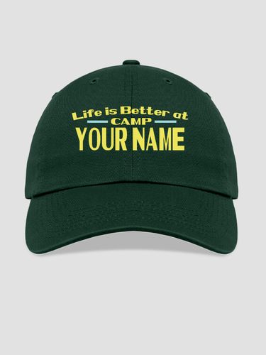 Life Is Better RV : Embroidered Baseball Hats