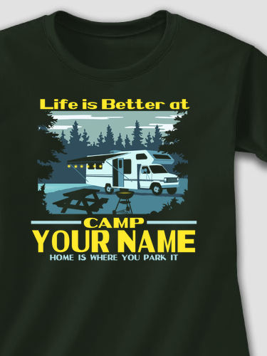 Life Is Better RV : Printed T-Shirts