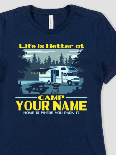 Life Is Better RV : Premium Ladies T-Shirts