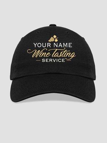 Classic Wine Tasting Services : Embroidered Baseball Hats