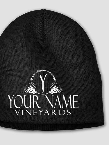 Classic Vineyards : Embroidered Beanies