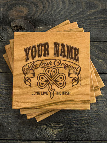 Irish Original : Coasters - Engraved