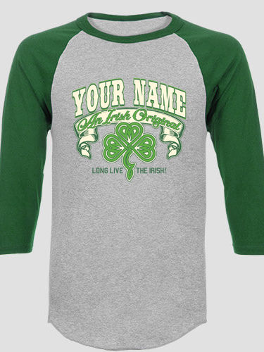 Irish Original : Printed Raglan Shirts