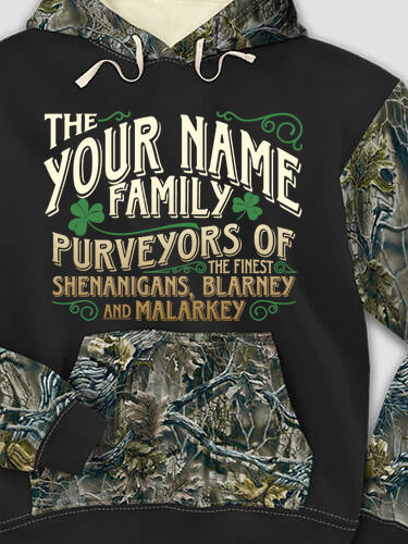 Shenanigans Family : Printed 2-Tone Camo Hoodies