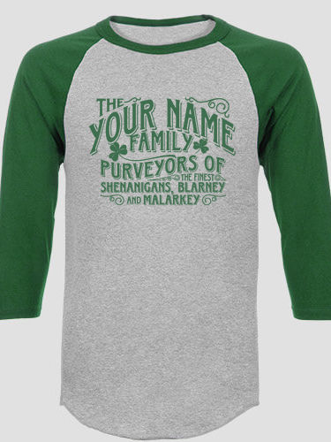 Shenanigans Family : Printed Raglan Shirts