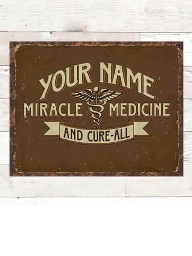 Miracle Medicine : Tin Signs