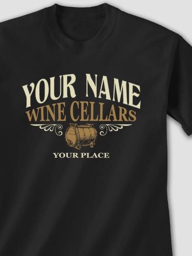 Wine Cellars : Printed T-Shirts