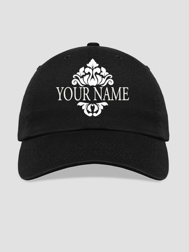 Classic Filigree : Embroidered Baseball Hats