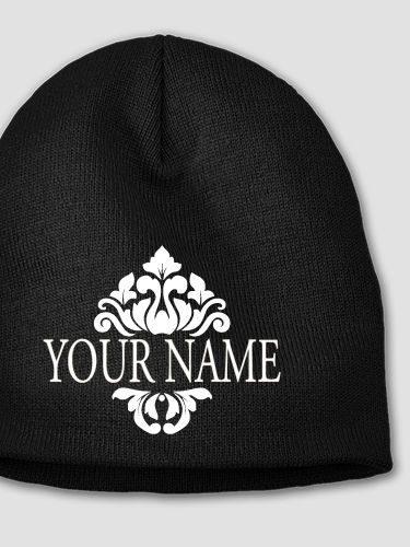 Classic Filigree : Embroidered Beanies