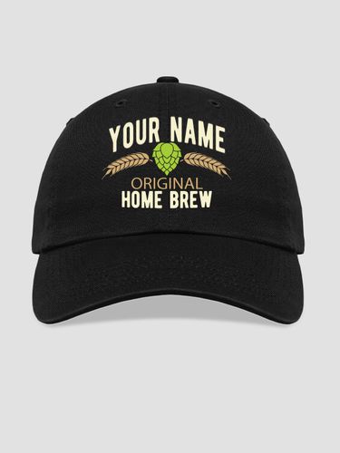 Home Brew : Embroidered Baseball Hats
