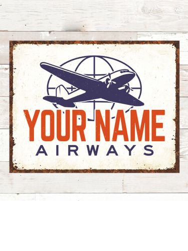 Airways : Tin Signs