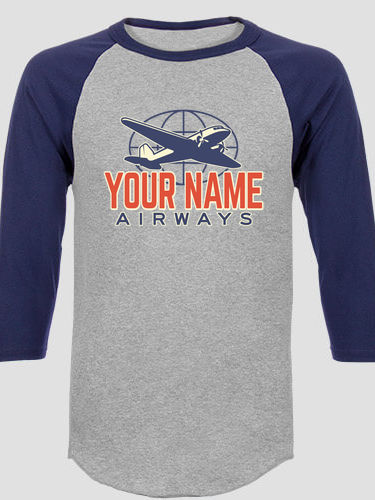 Airways : Printed Raglan Shirts