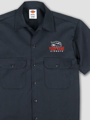 Airways : Embroidered Work Shirts