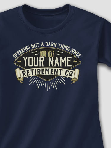 Retirement Company : Printed T-Shirts