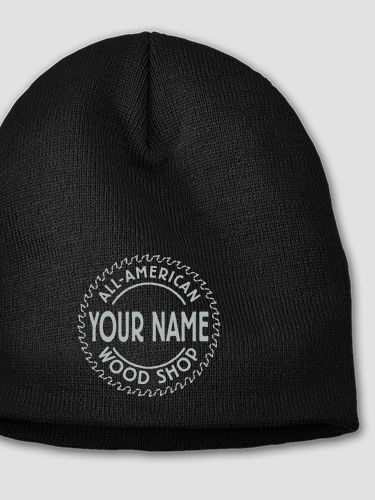 Wood Shop : Embroidered Beanies