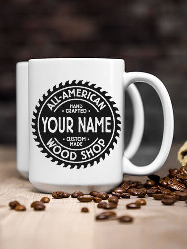 Wood Shop : Ceramic Coffee Mugs