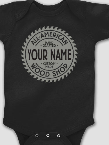 Wood Shop : Printed Baby Bodysuits