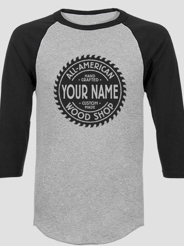 Wood Shop : Printed Raglan Shirts