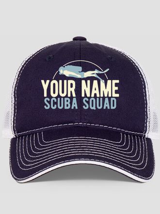 Scuba : Embroidered Trucker Hats