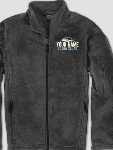 Scuba : Embroidered Fleece Jackets